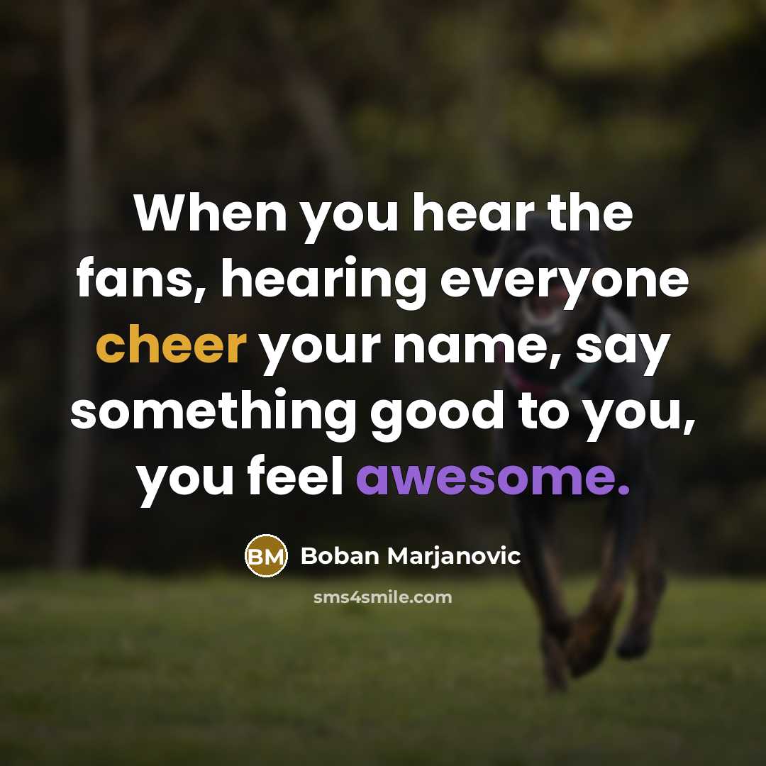 “When you hear the fans, hearing everyone cheer your name,…” quote by Boban Marjanovic