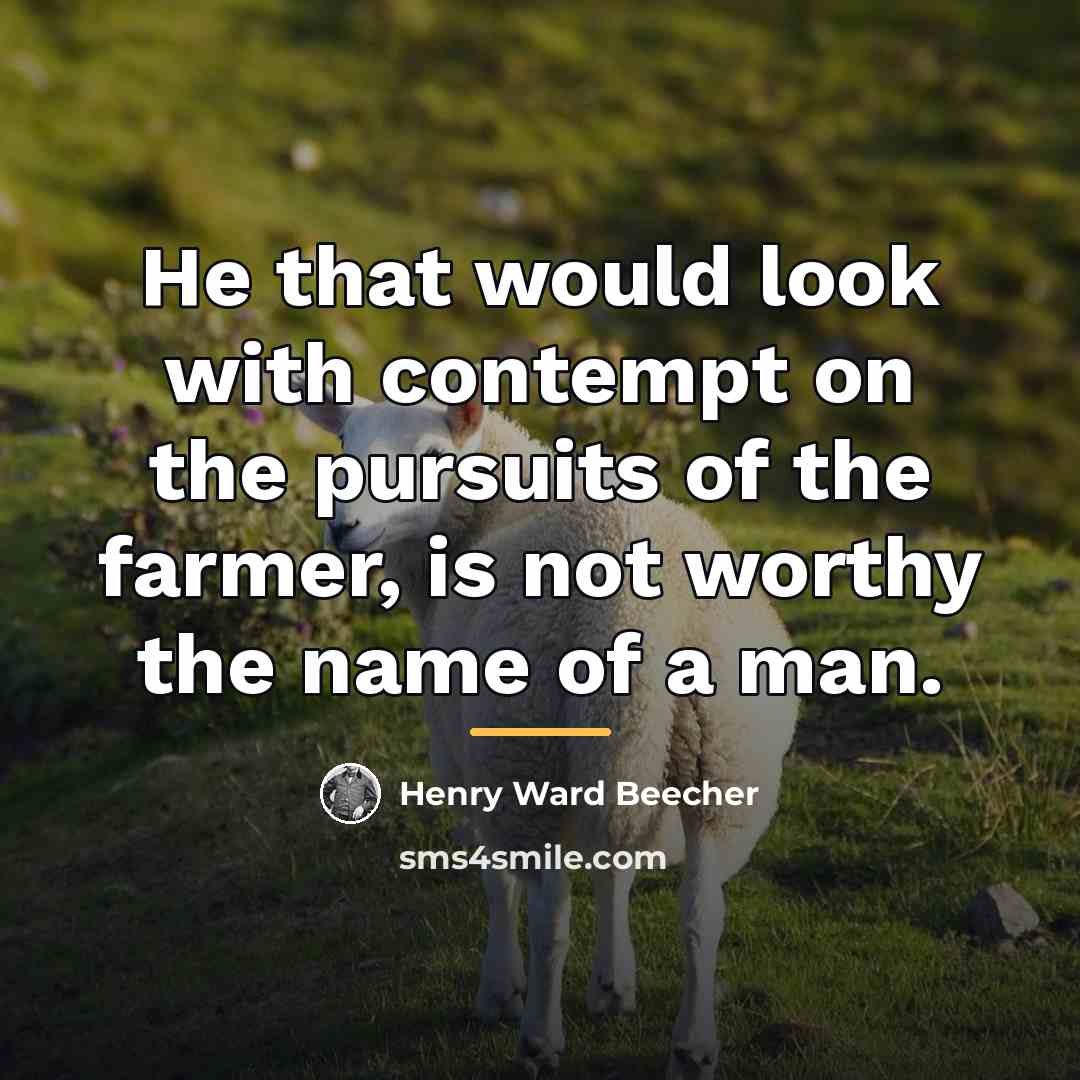 “He that would look with contempt on the pursuits of…” quote by Henry Ward Beecher