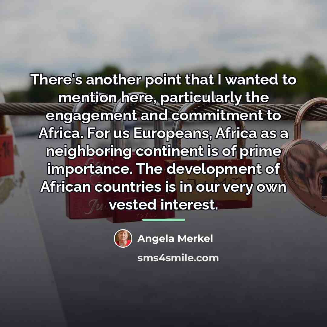 “There's another point that I wanted to mention here, particularly…” quote by Angela Merkel