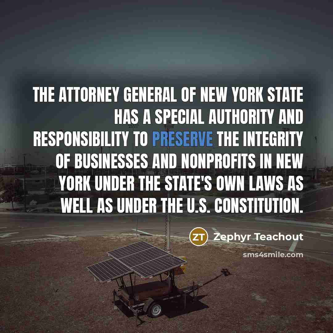 “The attorney general of New York state has a special…” quote by Zephyr Teachout