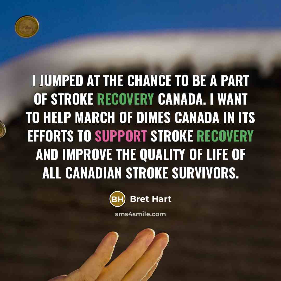 “I jumped at the chance to be a part of…” quote by Bret Hart