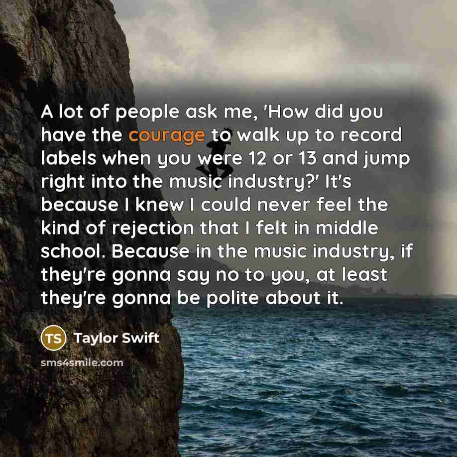 “A lot of people ask me, 'How did you have…” quote by Taylor Swift