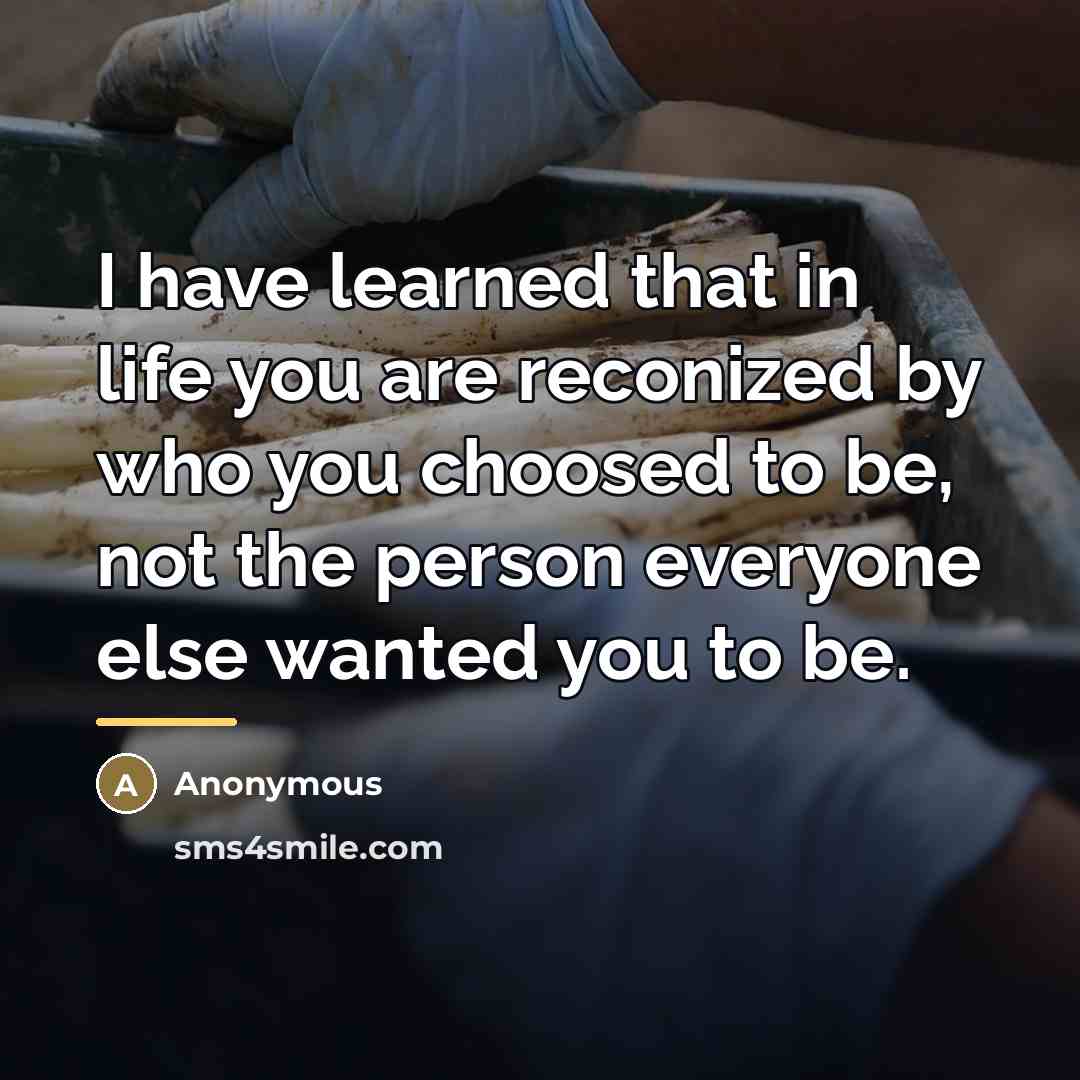 “I have learned that in life you are reconized by…” quote by Karla L Gabuardi