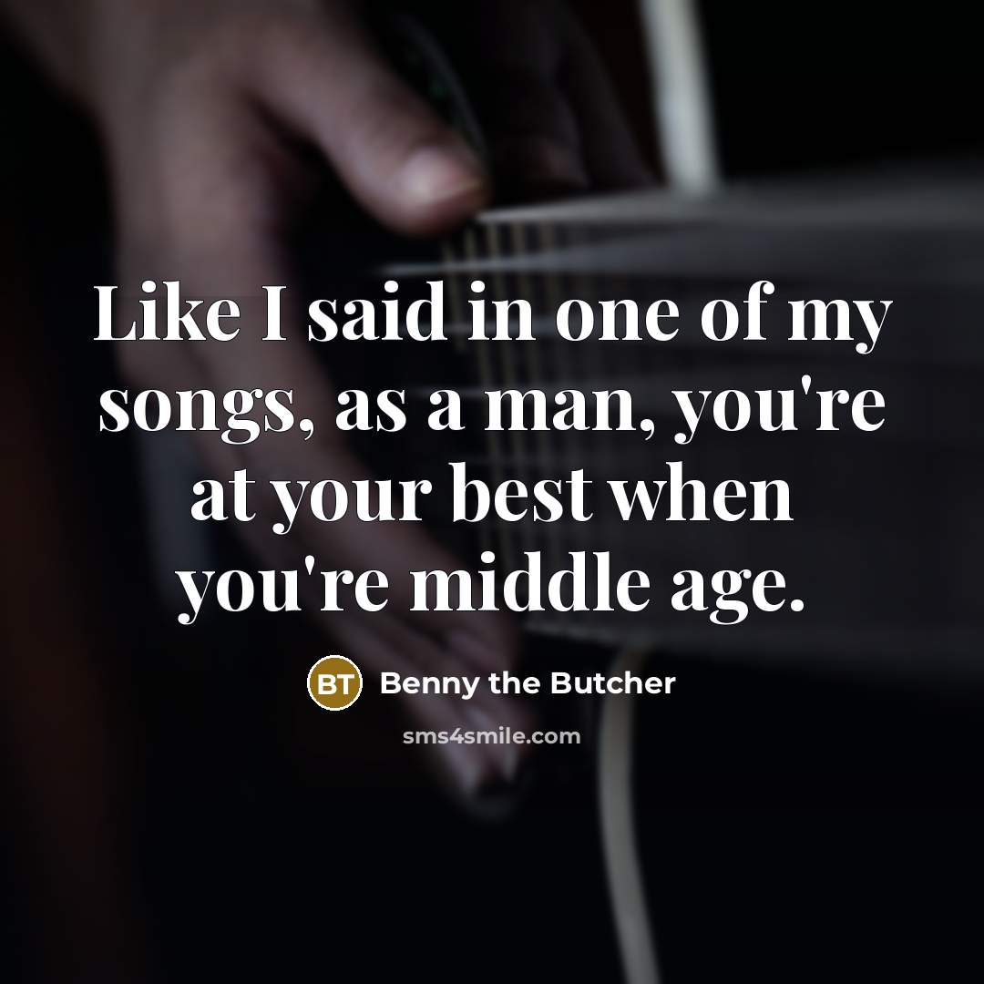 “Like I said in one of my songs, as a…” quote by Benny the Butcher