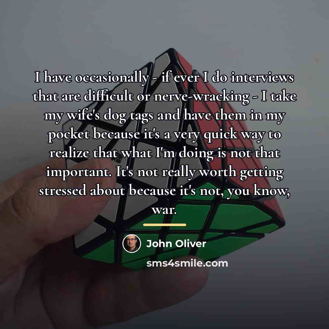 “I have occasionally - if ever I do interviews that…” quote by John Oliver