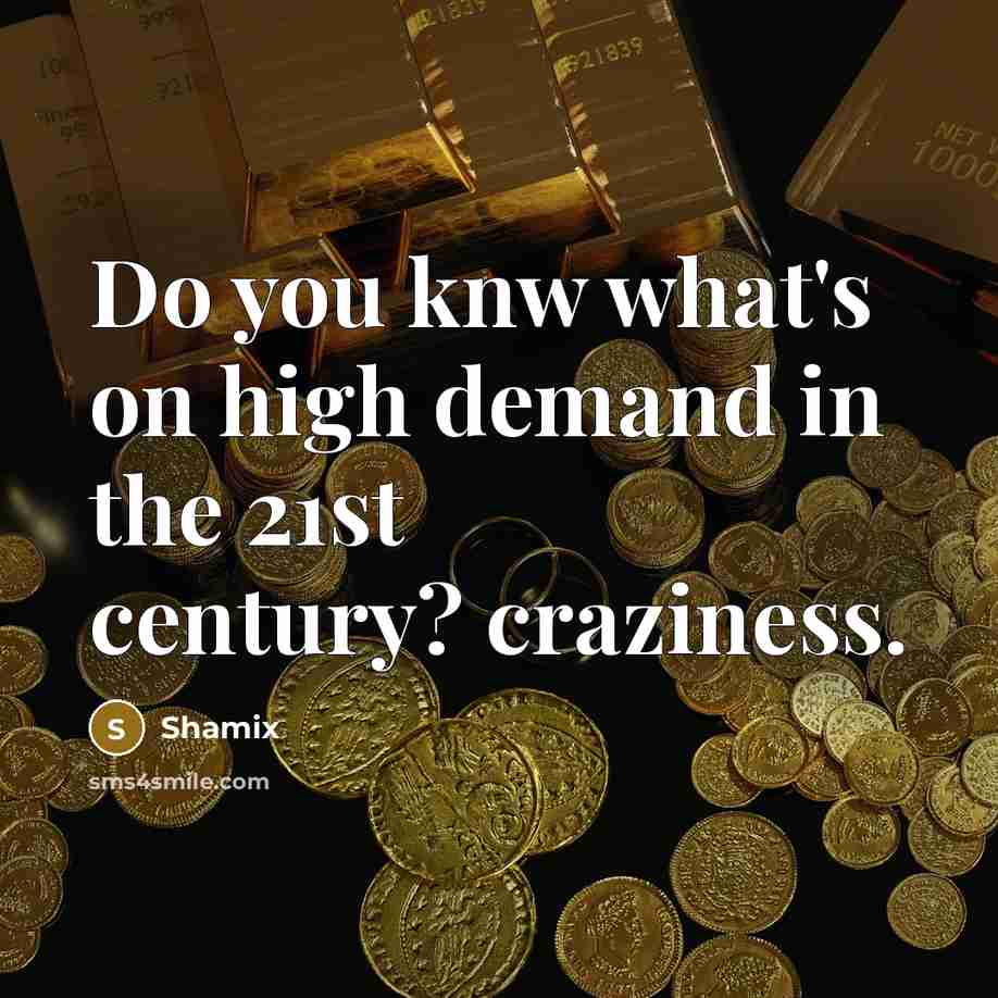 “Do you knw what's on high demand in the 21st…” quote by Shamix