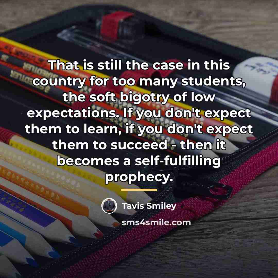 “That is still the case in this country for too…” quote by Tavis Smiley