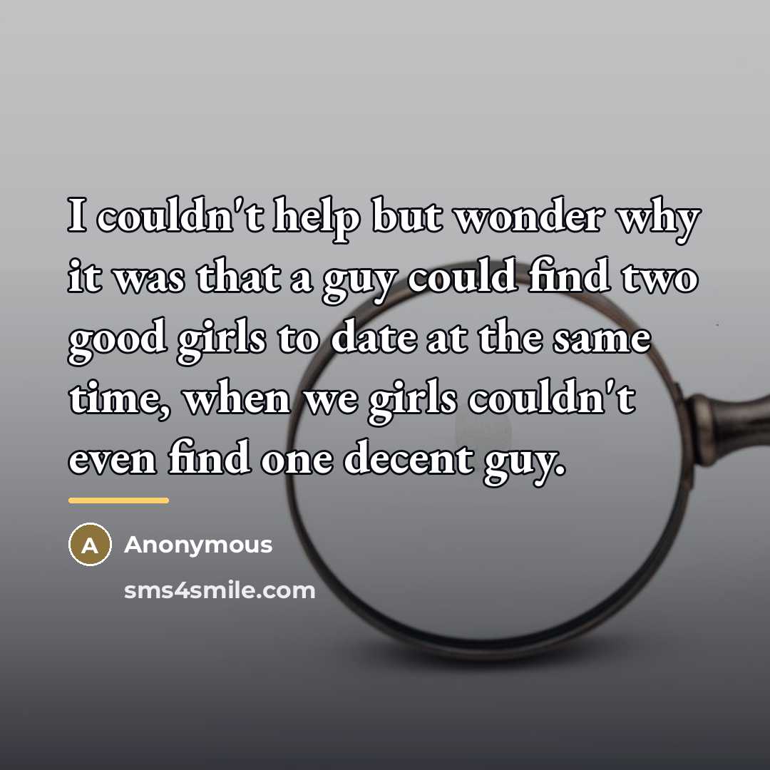 “I couldn't help but wonder why it was that a…” quote by Anonymous