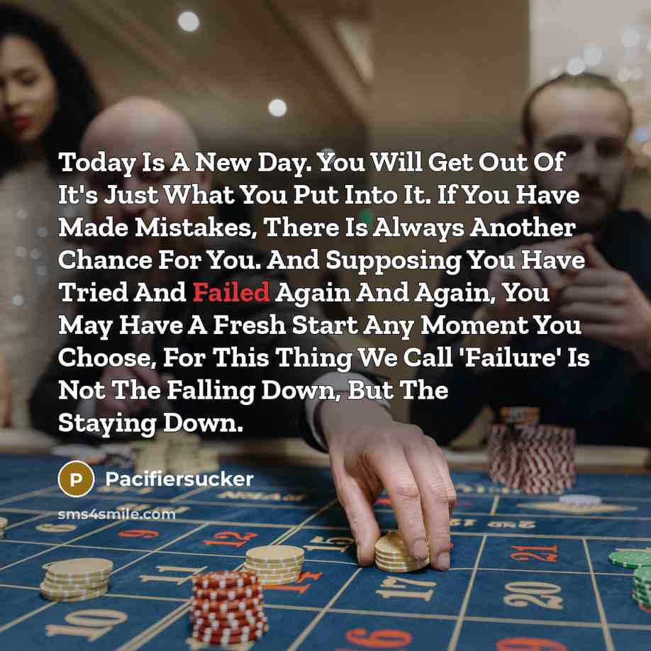 “Today Is A New Day. You Will Get Out Of…” quote by Pacifiersucker