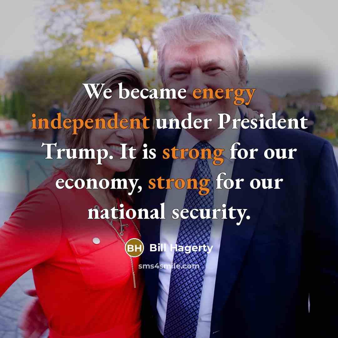 “We became energy independent under President Trump. It is strong for our economy, strong for our national security.” quote by Bill Hagerty