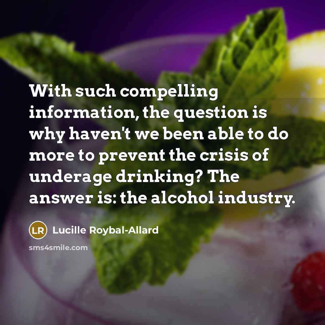 “With such compelling information, the question is why haven't we…” quote by Lucille Roybal-Allard