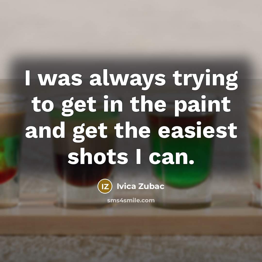“I was always trying to get in the paint and…” quote by Ivica Zubac