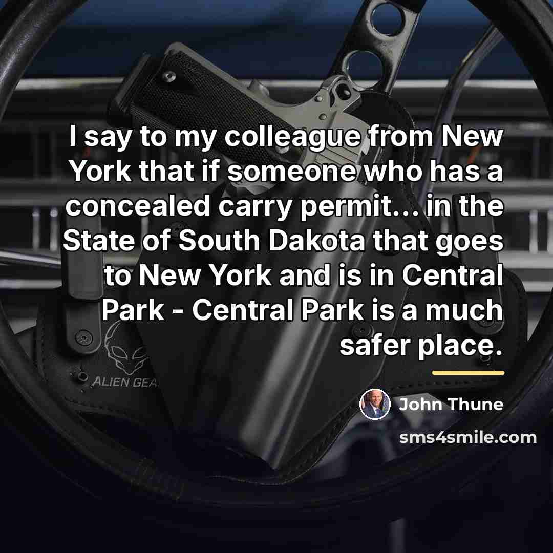 “I say to my colleague from New York that if…” quote by John Thune