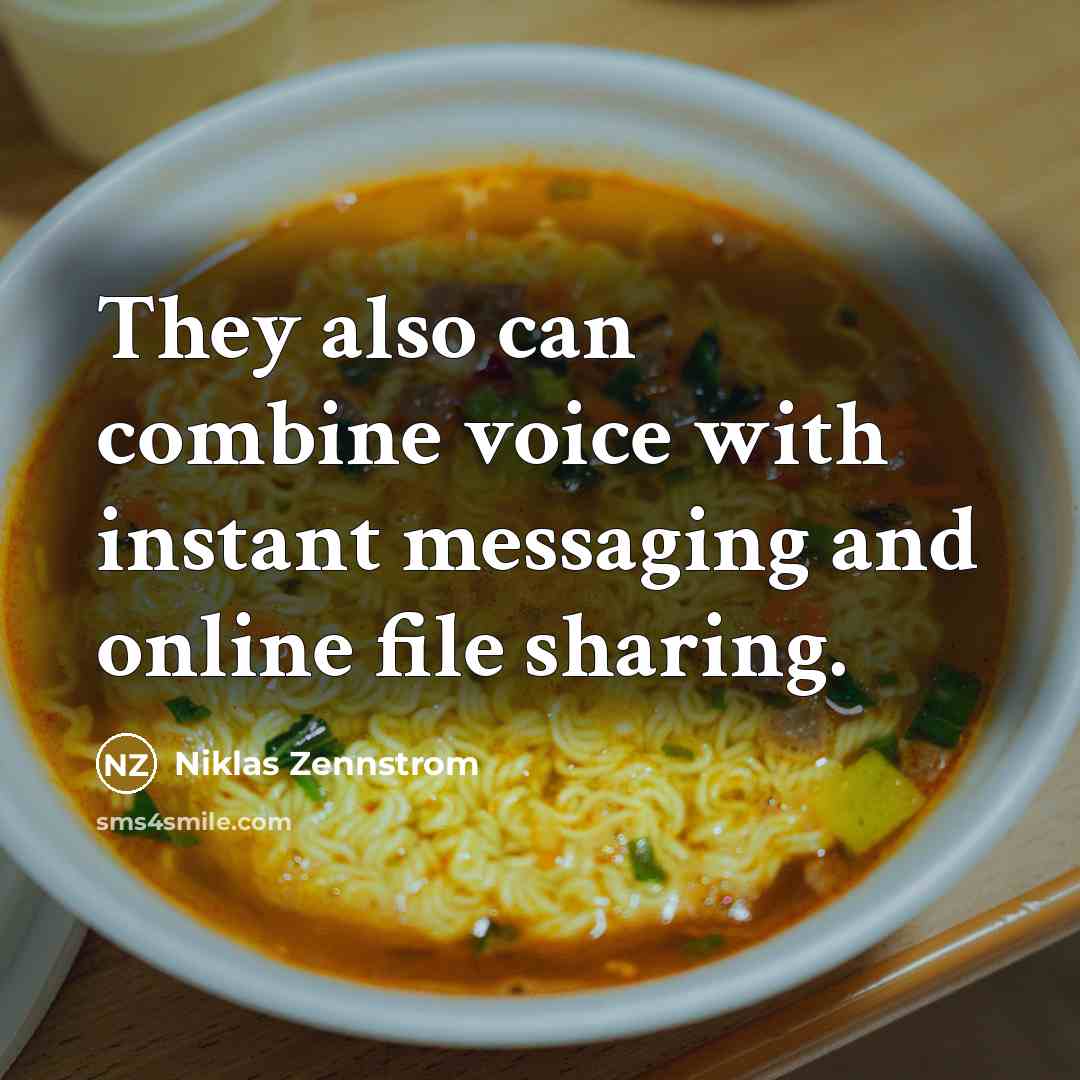 “They also can combine voice with instant messaging and online…” quote by Niklas Zennstrom