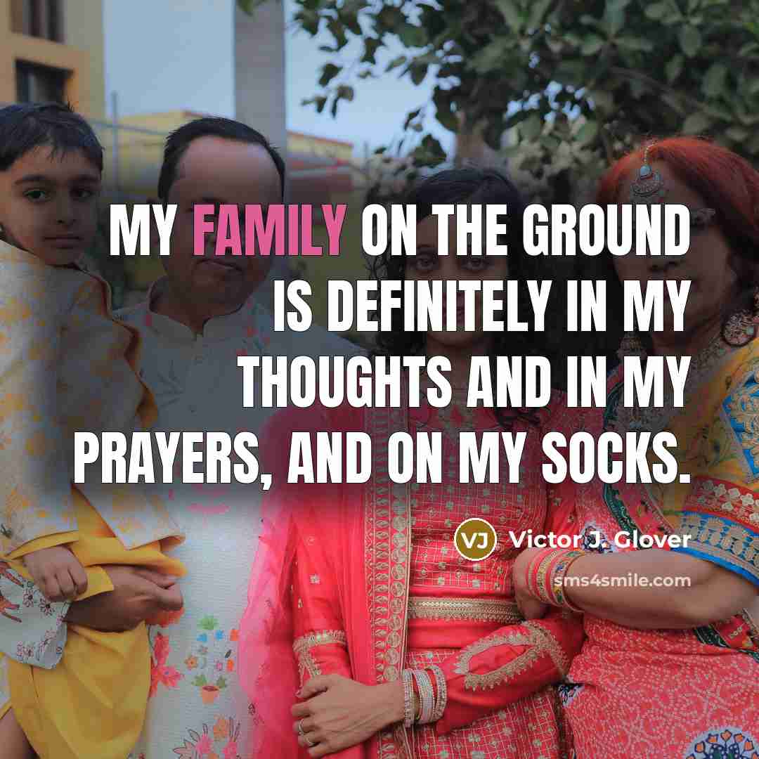 “My family on the ground is definitely in my thoughts…” quote by Victor J. Glover