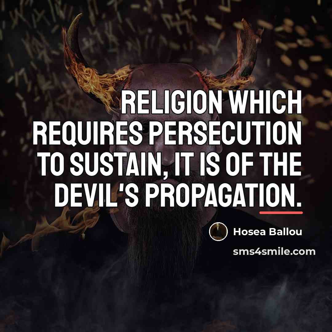 “Religion which requires persecution to sustain, it is of the…” quote by Hosea Ballou
