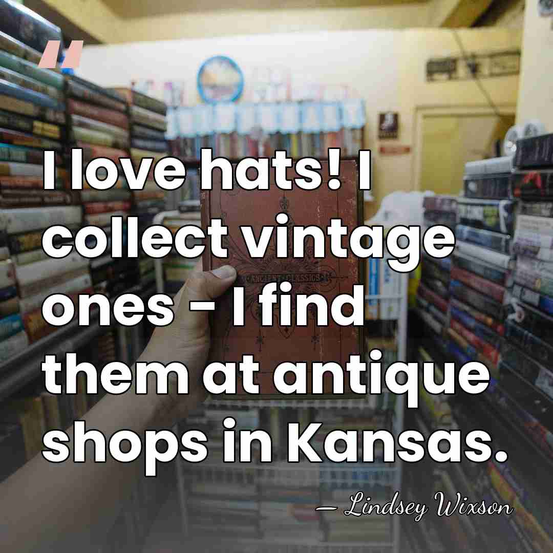 I love hats! I collect vintage ones - I find them at&hellip; - Lindsey Wixson