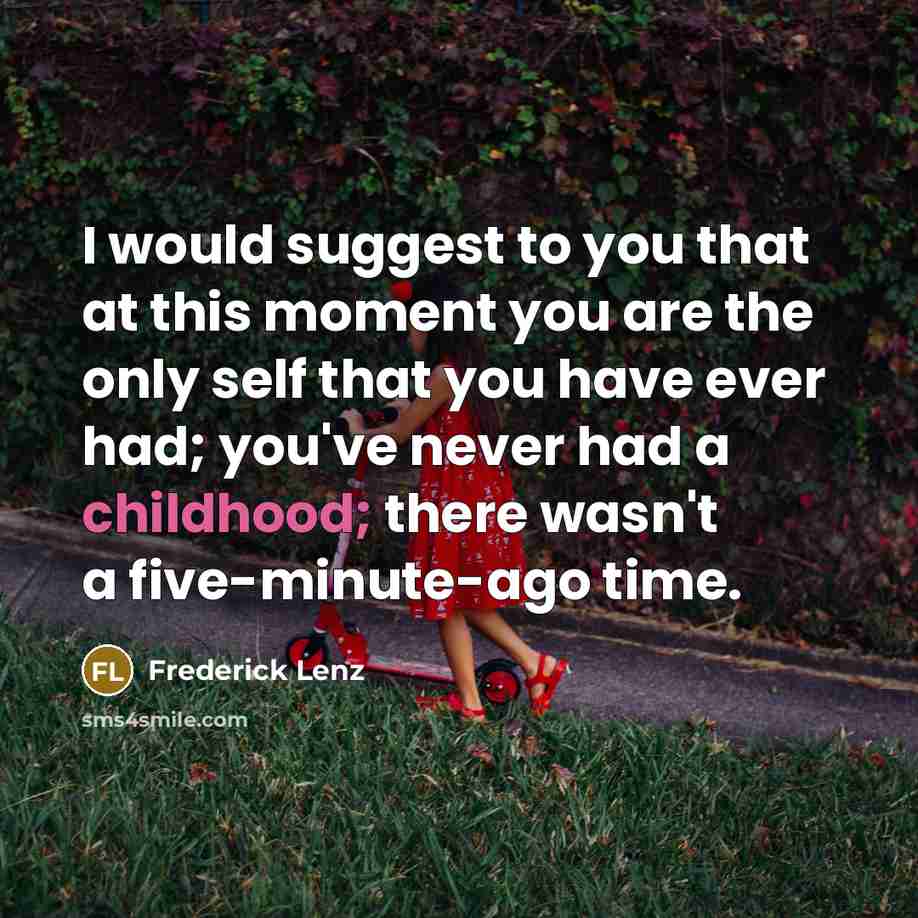 “I would suggest to you that at this moment you…” quote by Frederick Lenz
