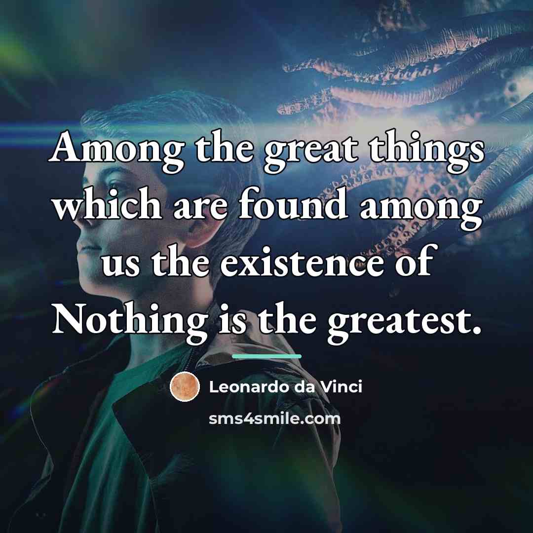 “Among the great things which are found among us the…” quote by Leonardo da Vinci