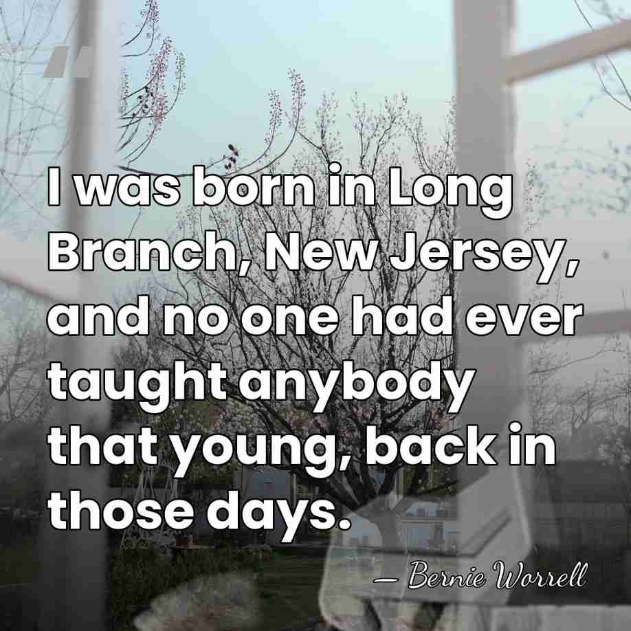 I was born in Long Branch, New Jersey, and no one had&hellip; - Bernie Worrell