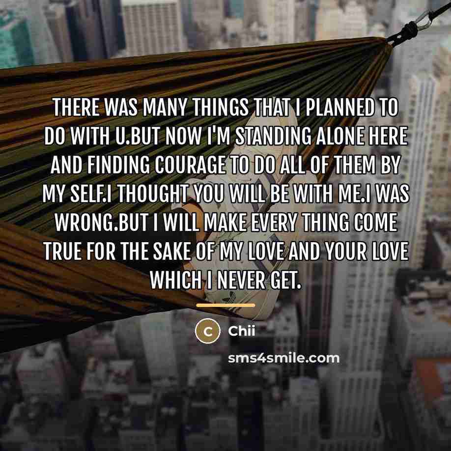 “There was many things that I planned to do with…” quote by Chii
