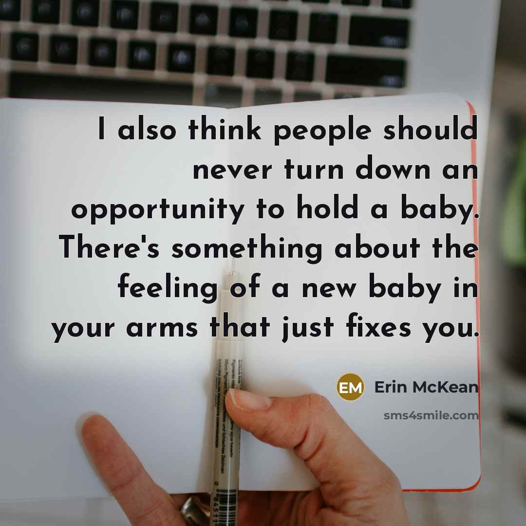 “I also think people should never turn down an opportunity…” quote by Erin McKean