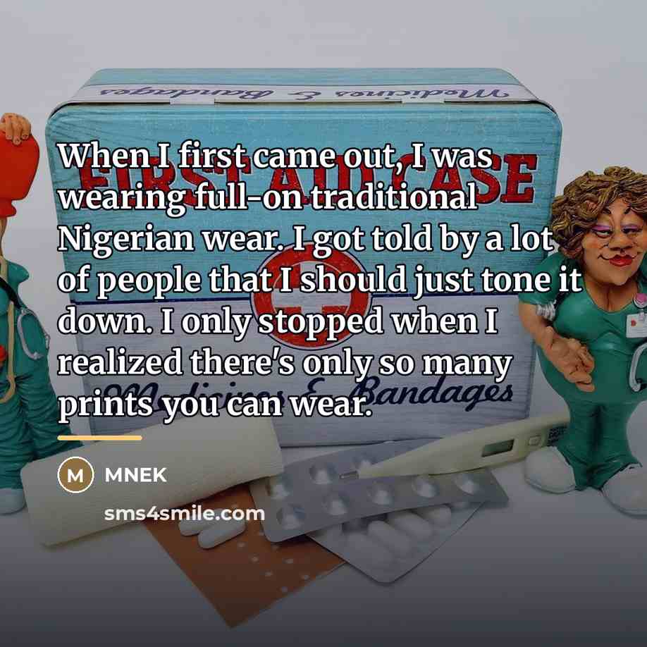 “When I first came out, I was wearing full-on traditional…” quote by MNEK