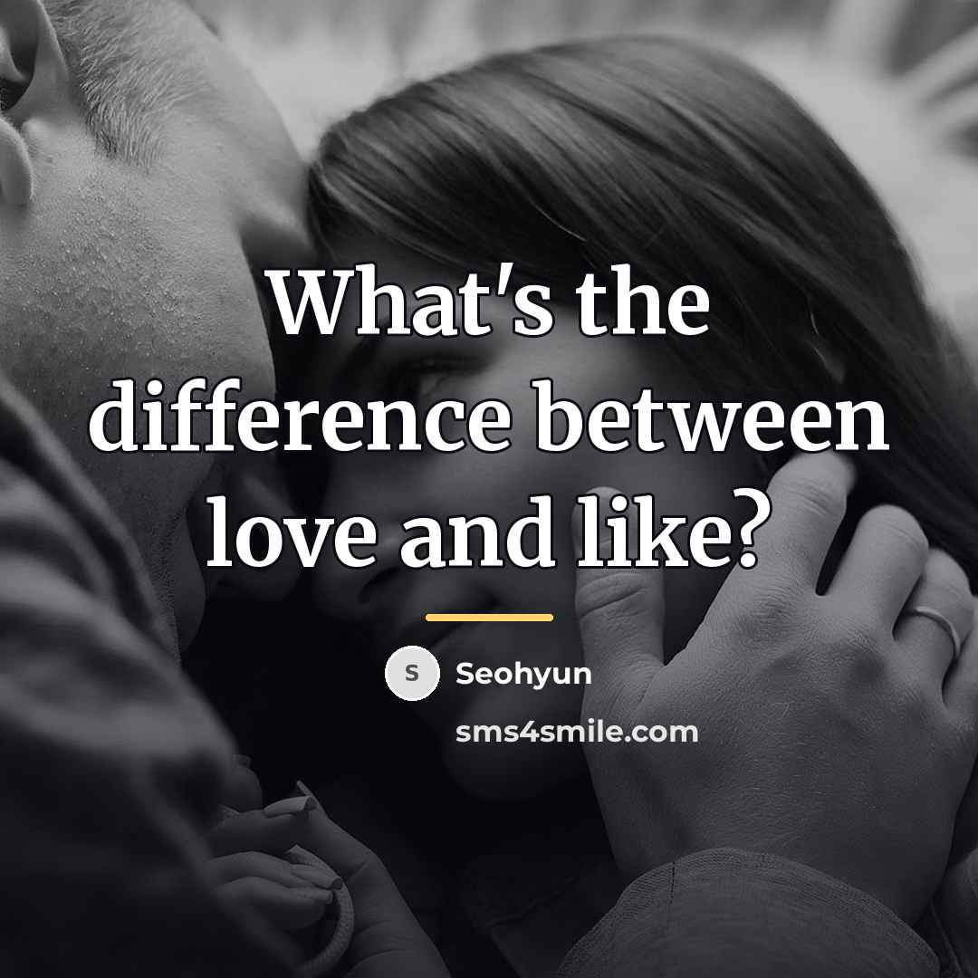 “What's the difference between love and like?…” quote by Seohyun