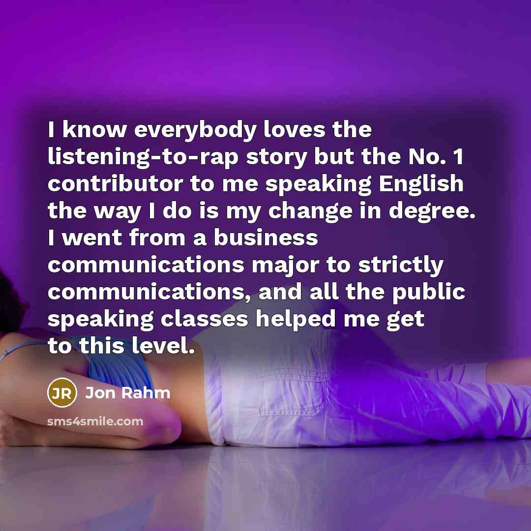 “I know everybody loves the listening-to-rap story but the No.…” quote by Jon Rahm