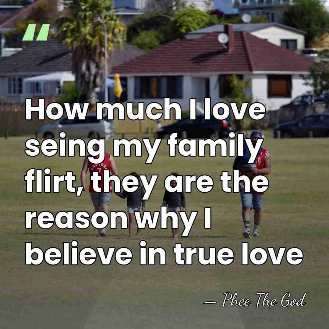 How much I love seing my family flirt, they are the reason&hellip; - Phee The God