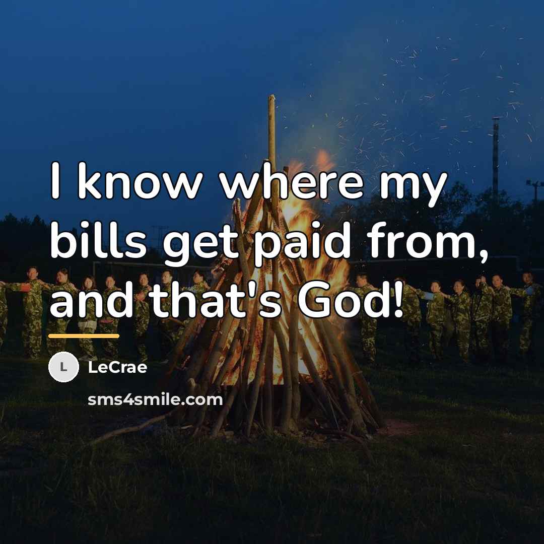 “I know where my bills get paid from, and that's…” quote by Lecrae