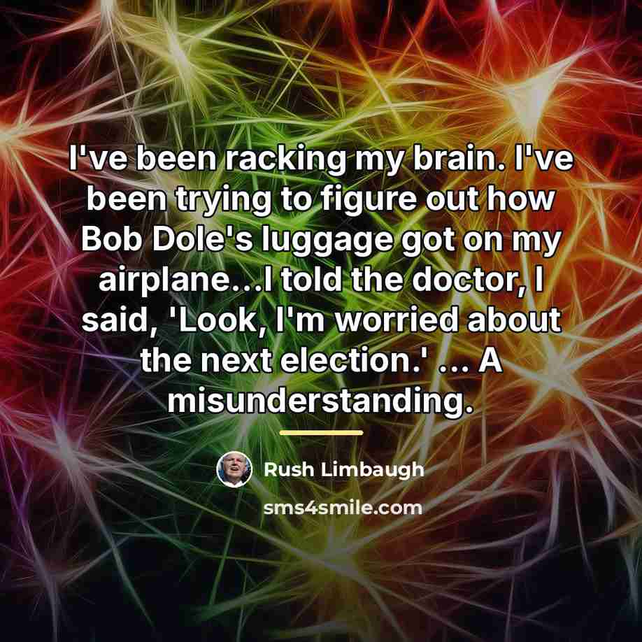 “I've been racking my brain. I've been trying to figure…” quote by Rush Limbaugh