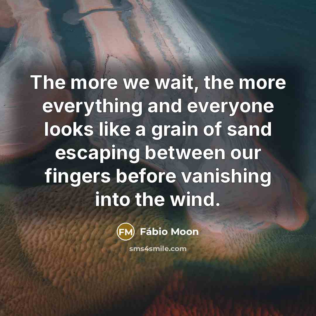 “The more we wait, the more everything and everyone looks…” quote by Fábio Moon
