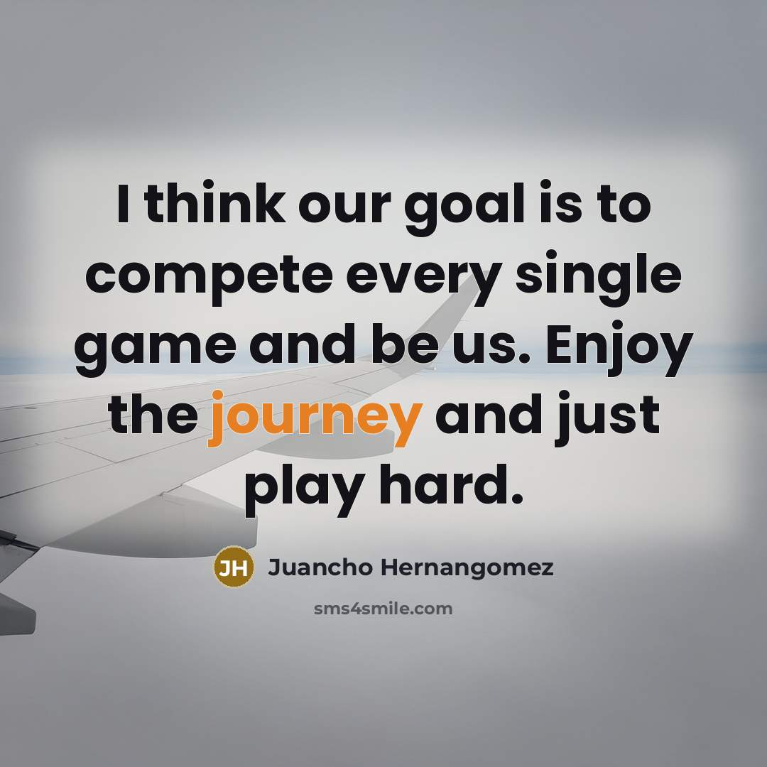 “I think our goal is to compete every single game…” quote by Juancho Hernangomez