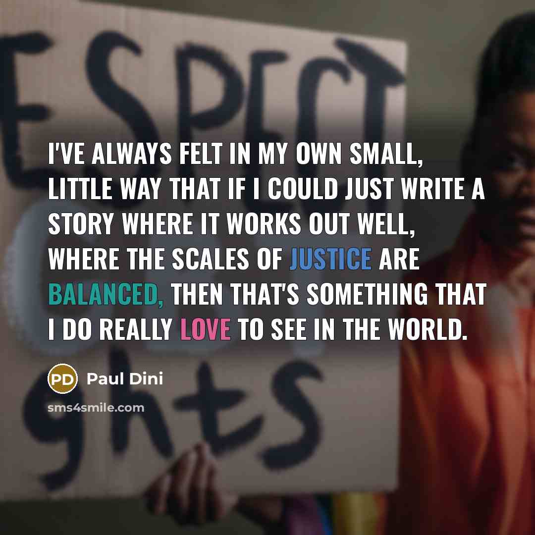 “I've always felt in my own small, little way that…” quote by Paul Dini
