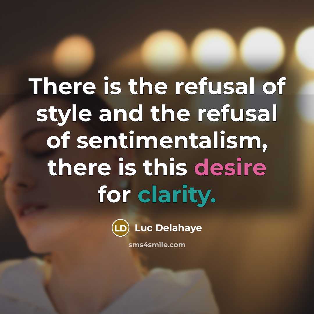 “There is the refusal of style and the refusal of…” quote by Luc Delahaye