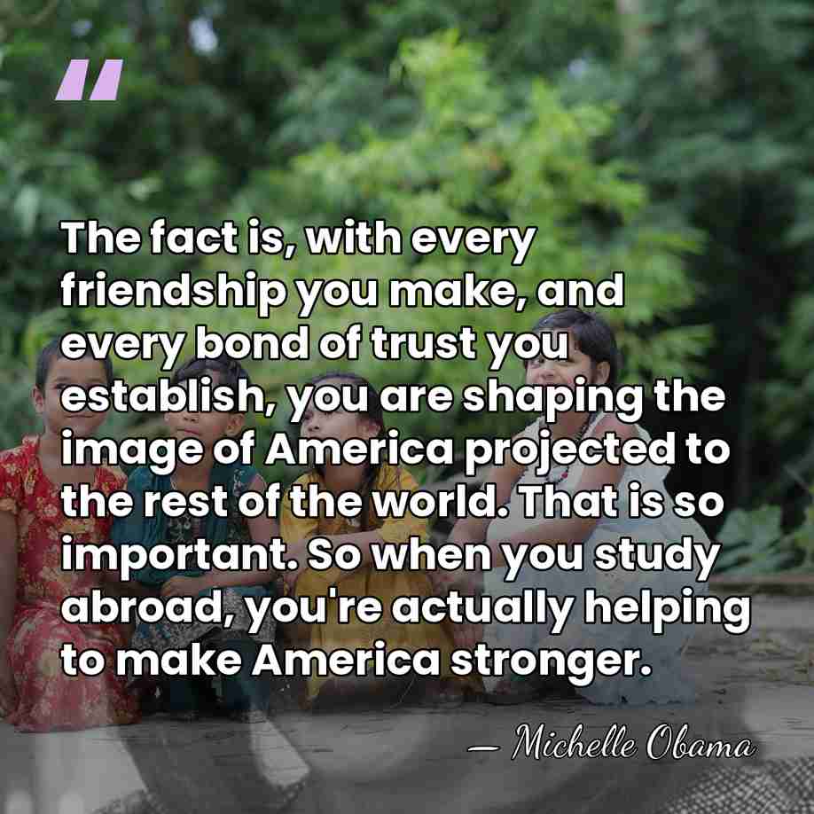 The fact is, with every friendship you make, and every bond of&hellip; - Michelle Obama