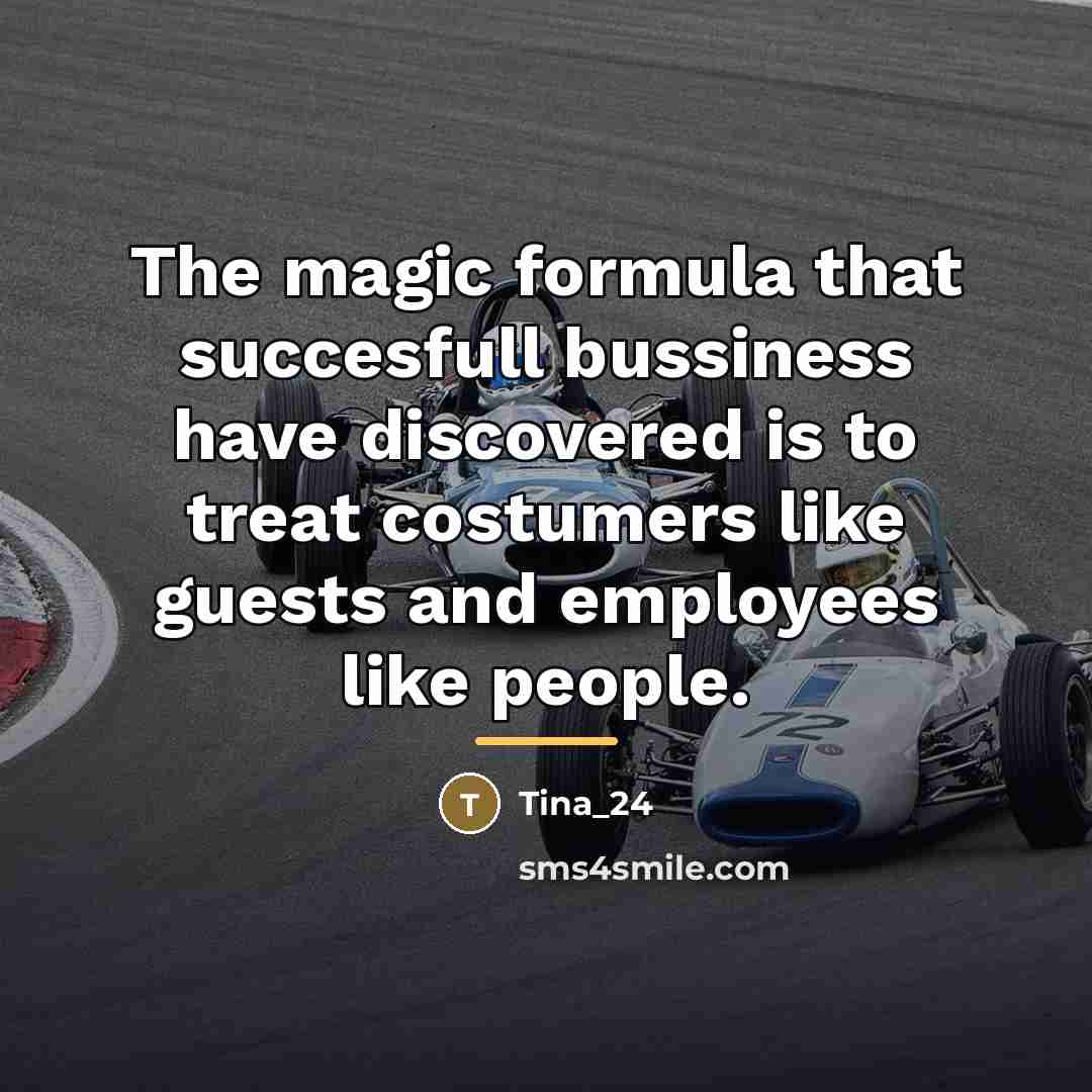 “The magic formula that succesfull bussiness have discovered is to…” quote by Tina_24