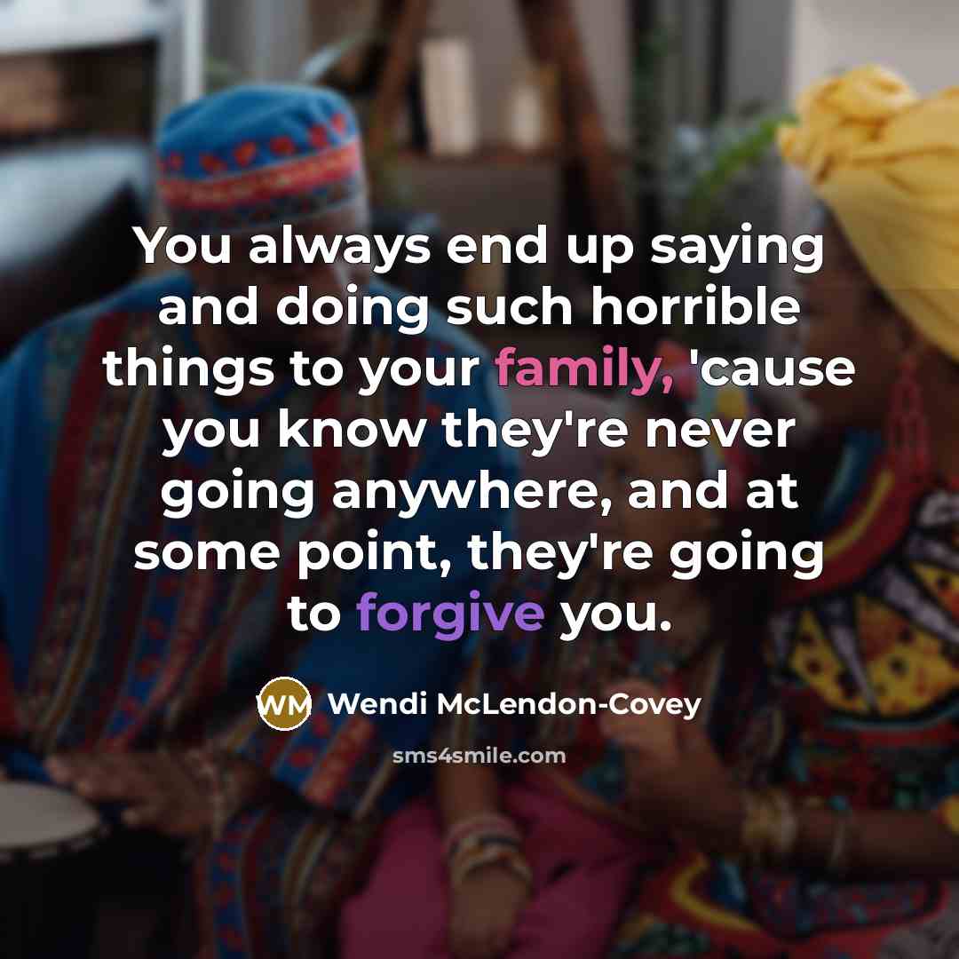“You always end up saying and doing such horrible things…” quote by Wendi McLendon-Covey