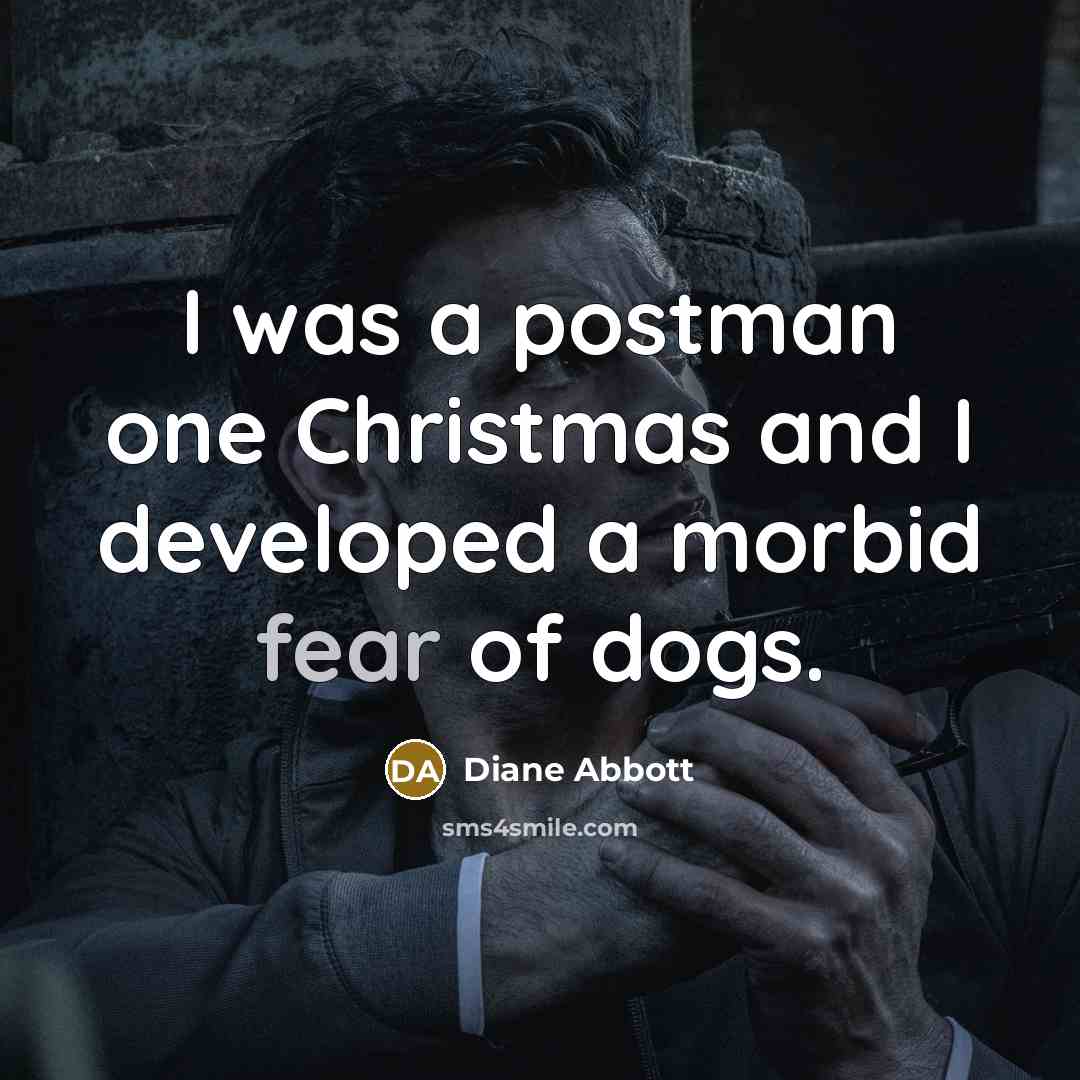 “I was a postman one Christmas and I developed a…” quote by Diane Abbott