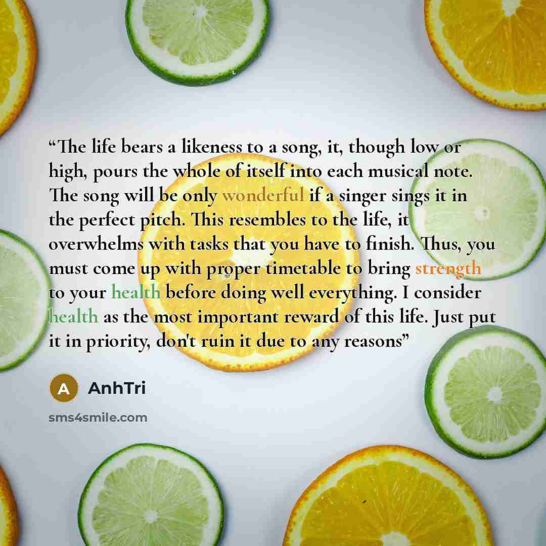 “The life bears a likeness to a song, it, though low or high, pours the whole of itself into each musical note. The song will be only wonderful if a singer sings it in the perfect pitch. This resembles to the life, it overwhelms with tasks that you have to finish. Thus, you must come up with proper…” quote by AnhTri