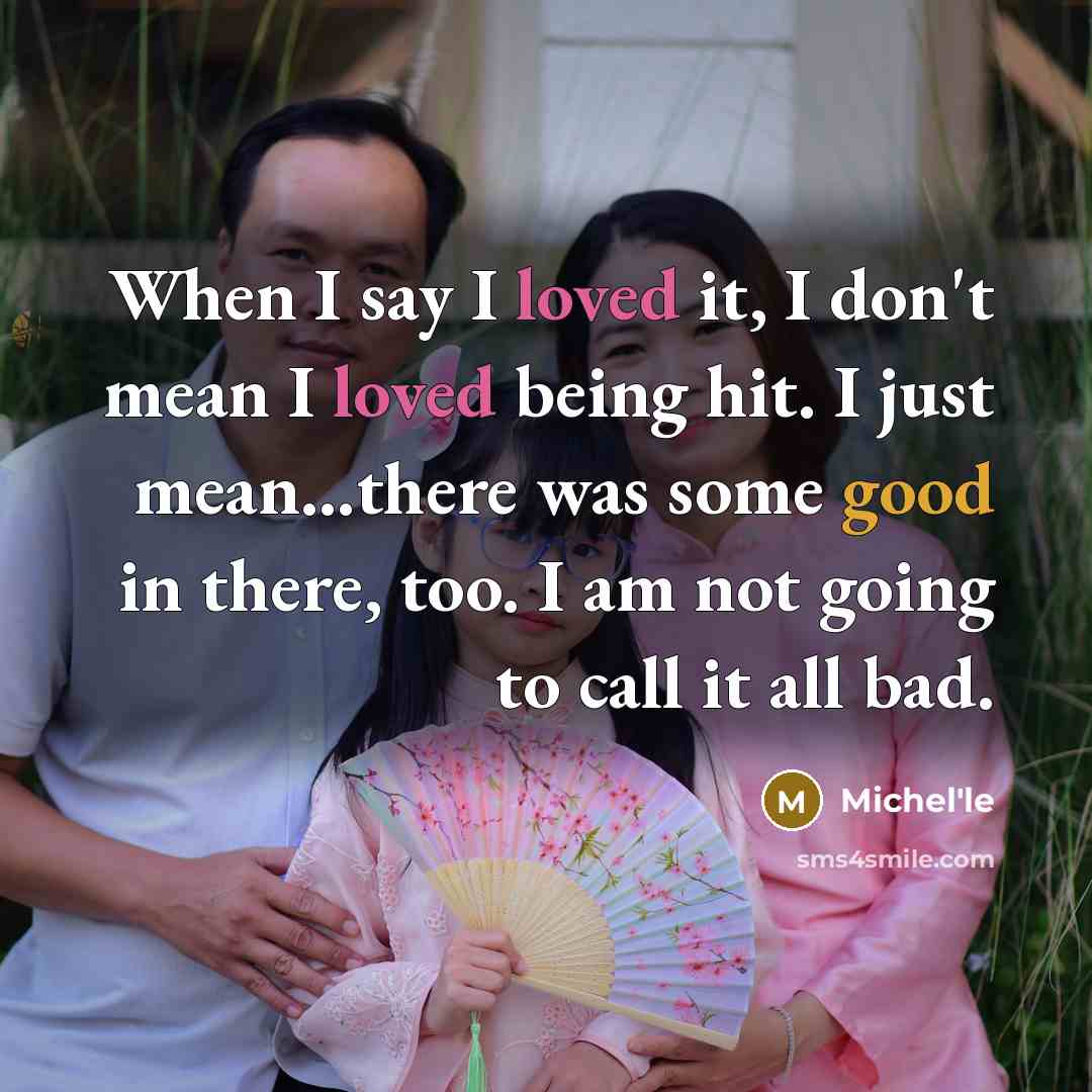 “When I say I loved it, I don't mean I…” quote by Michel'le