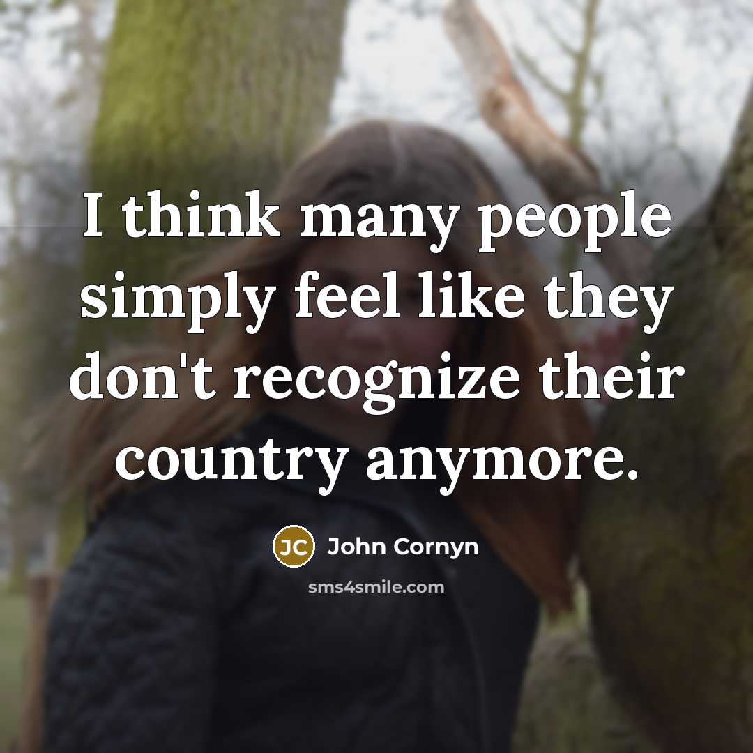 “I think many people simply feel like they don't recognize…” quote by John Cornyn
