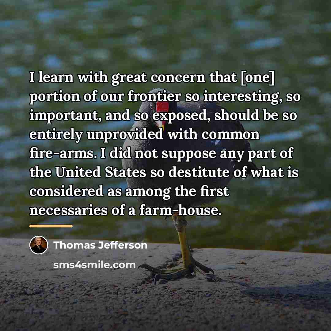 “I learn with great concern that [one] portion of our…” quote by Thomas Jefferson