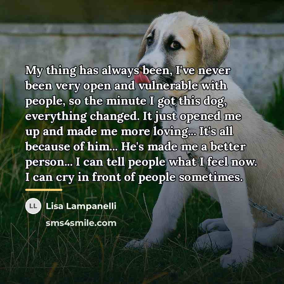 “My thing has always been, I've never been very open…” quote by Lisa Lampanelli