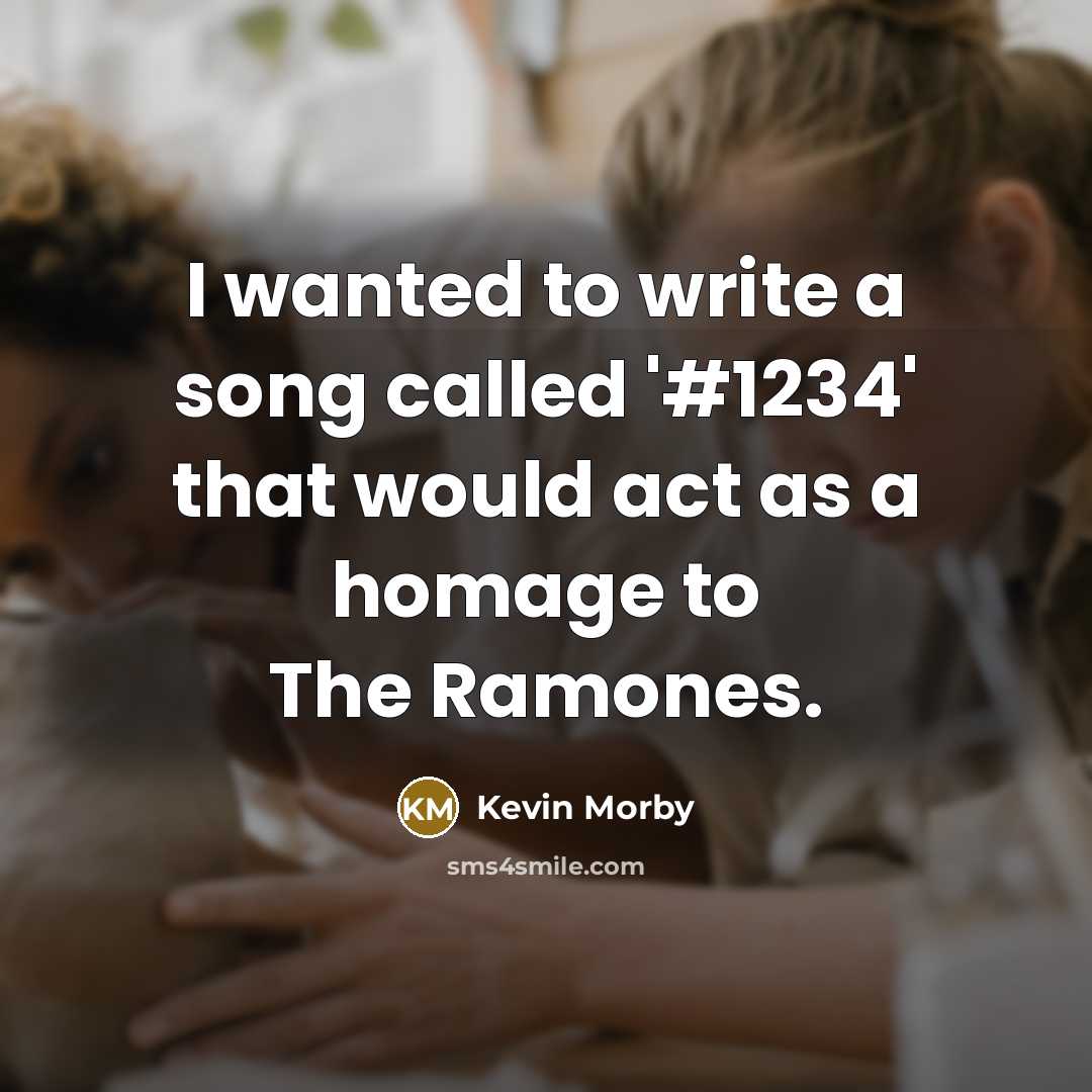 “I wanted to write a song called '#1234' that would…” quote by Kevin Morby