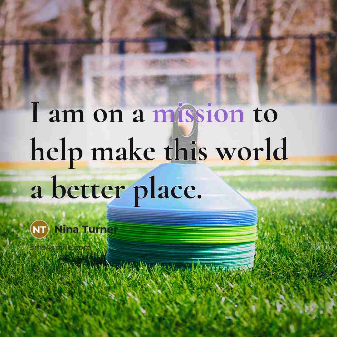 “I am on a mission to help make this world…” quote by Nina Turner