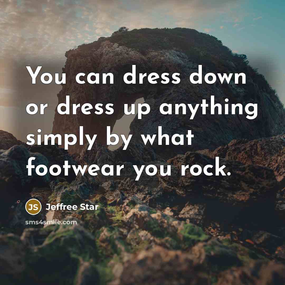 “You can dress down or dress up anything simply by…” quote by Jeffree Star