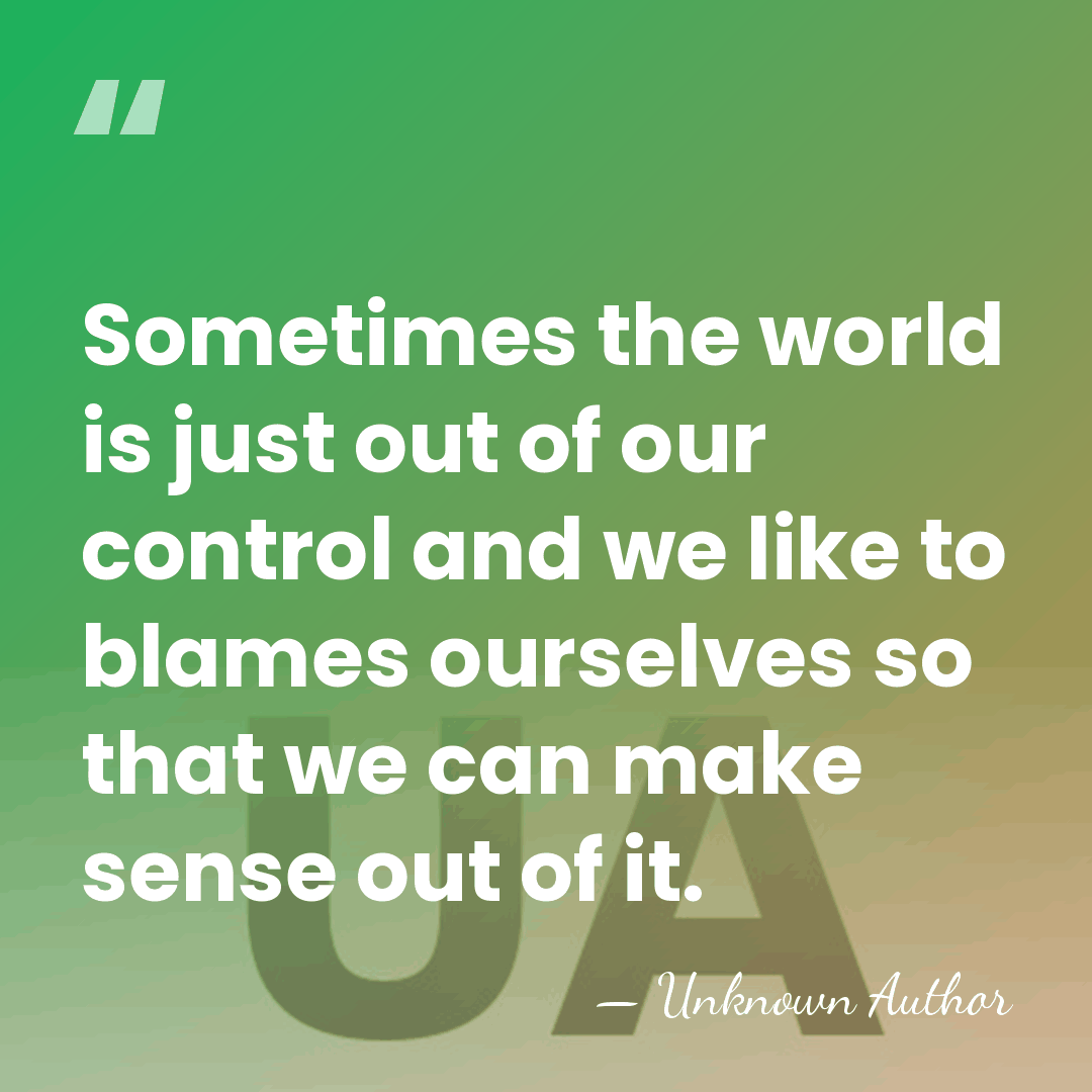 Sometimes the world is just out of our control and we like&hellip; - Joel Surnow