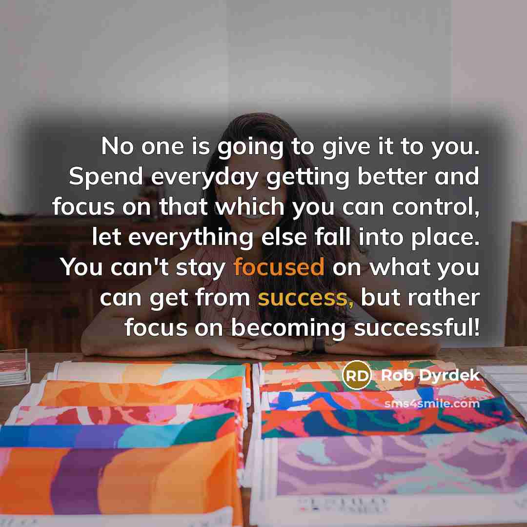 “No one is going to give it to you. Spend…” quote by Rob Dyrdek